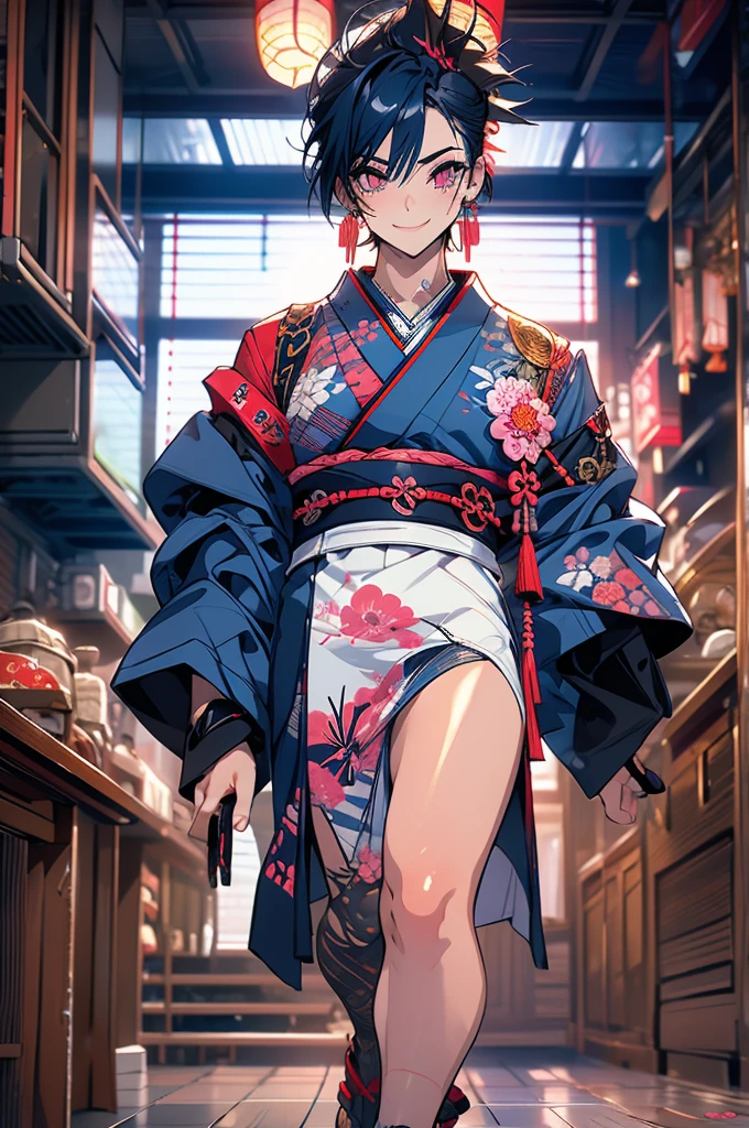 (masutepiece:1.4),ultra -detail、hyper quality、High resolution、Beautiful adult woman、Beautiful skins、Beautiful muscles、(((Kimono with beautiful decoration)))、(((Beautiful decorated panties)))、(((Luxury costumes)))、top-quality、16-k illustration、​masterpiece、high detailing、beatiful backgrounds、((Detailed drawing))、Perfect Photo、Perfect Beautiful Girl、spot light、cowboy  shot