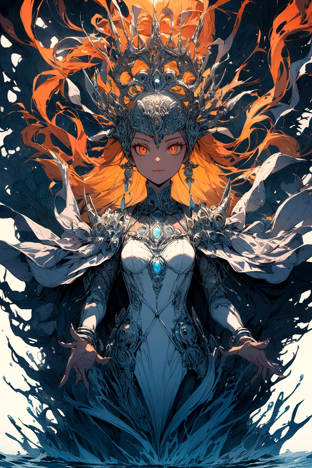 Lina in the big water