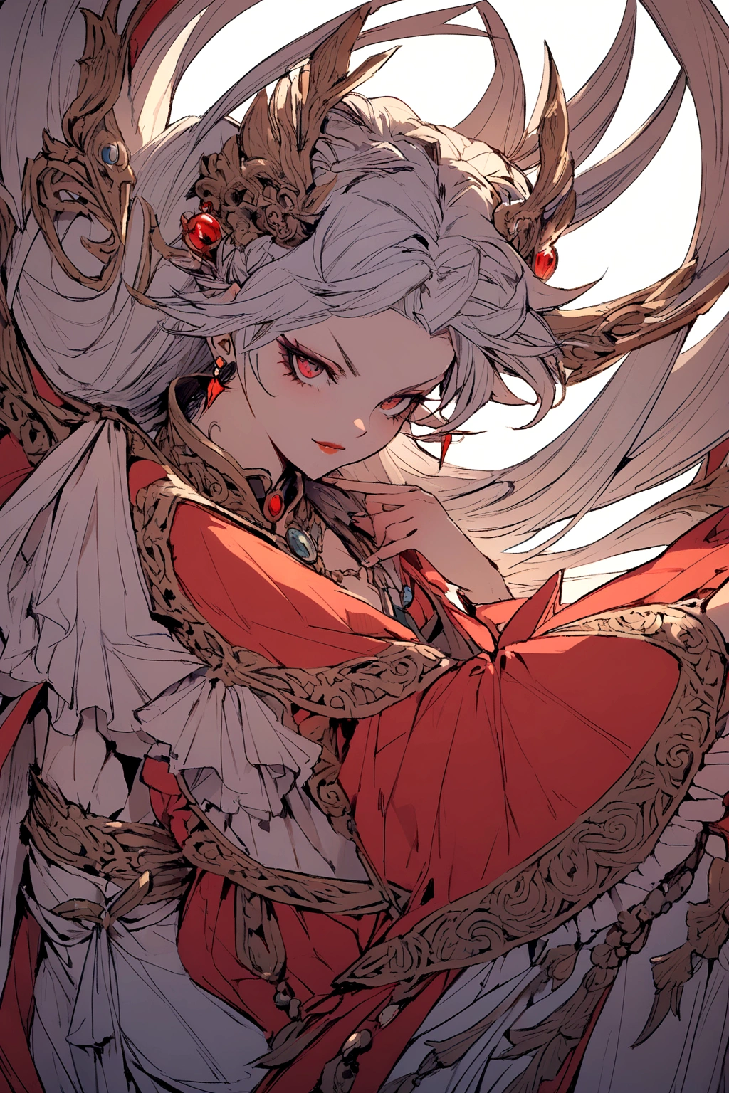 Lina sat