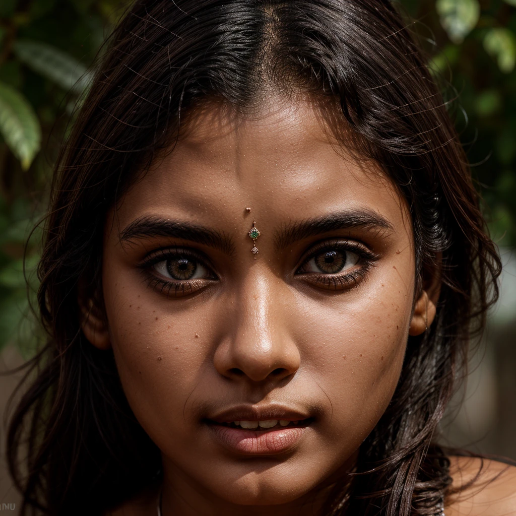 a beautiful indian mallu girl, 16 years old , delicate features, large expressive eyes, 4k, photorealistic