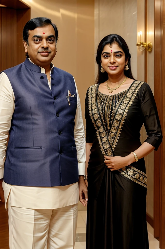 Mukesh Ambani with eknath shinde