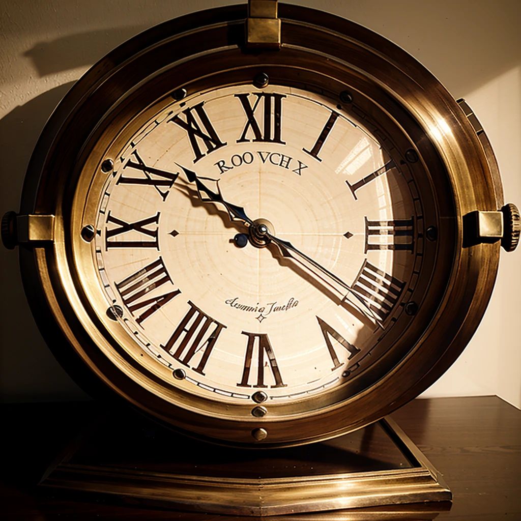 Clock with Roman numerals