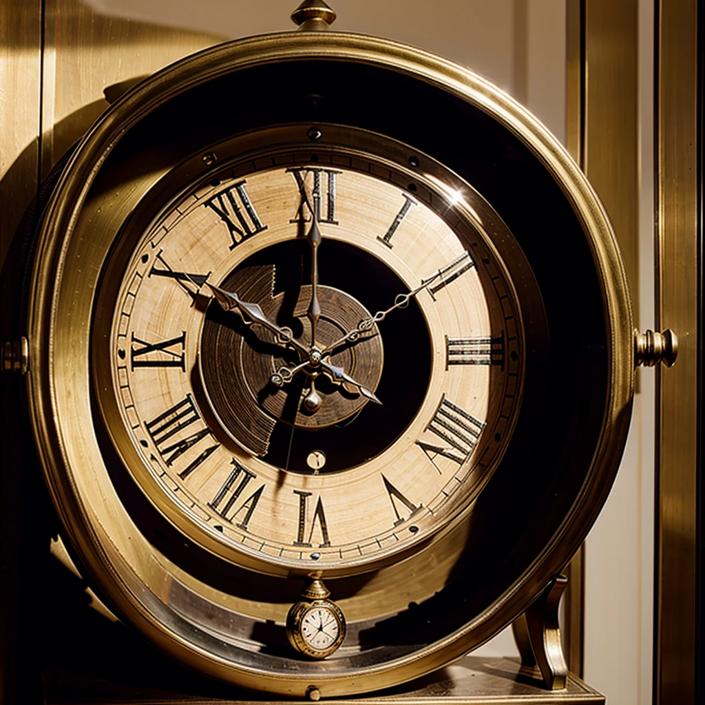 Clock with Roman numerals 