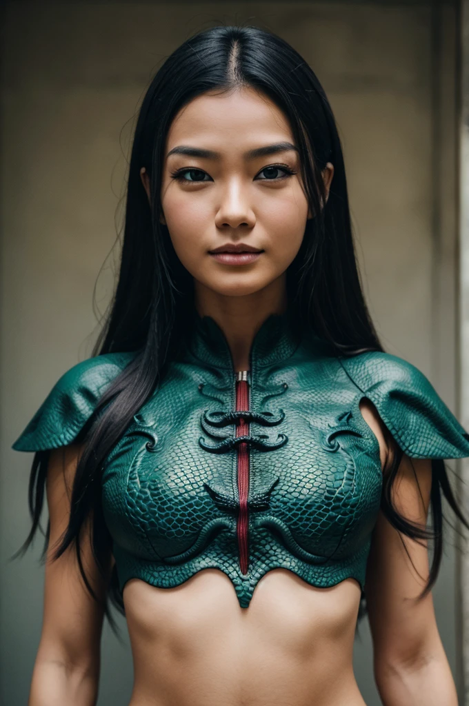Human with face of dragon