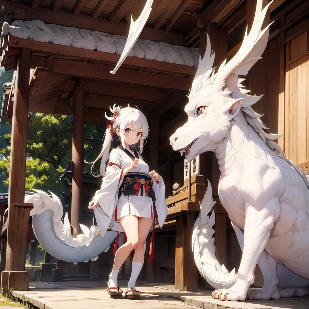 Izumo Taisha White Dragon God