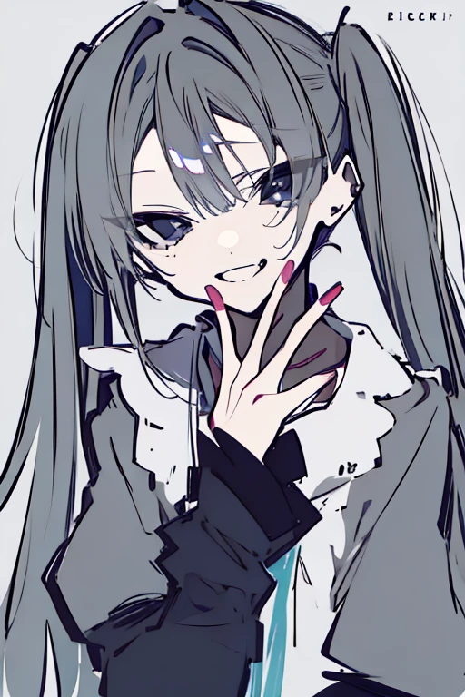 (Upper Body,sketch、Delicate、Five Fingers)、Twin tails、Wicked Smile、Illness、Private Server、Evil-ish、Love is heavy、Humanistic painting