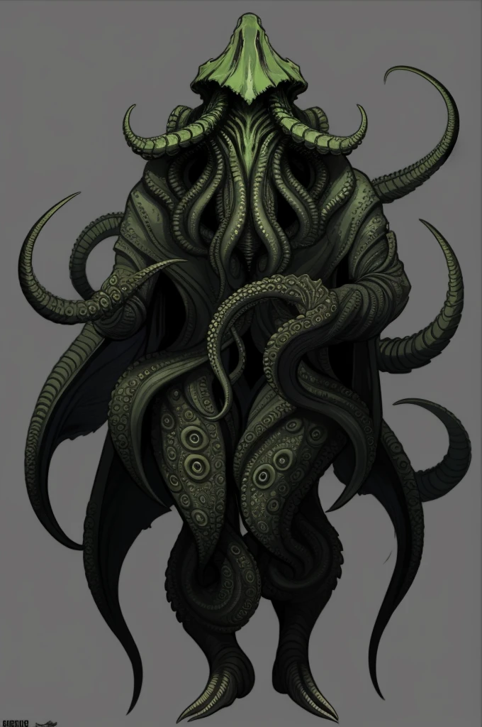 Cthulhu monk oriental mysterious
