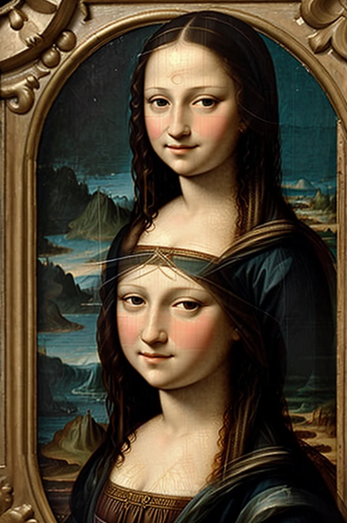 Create Monalisa in a Renaissance style in today&#39;s form 