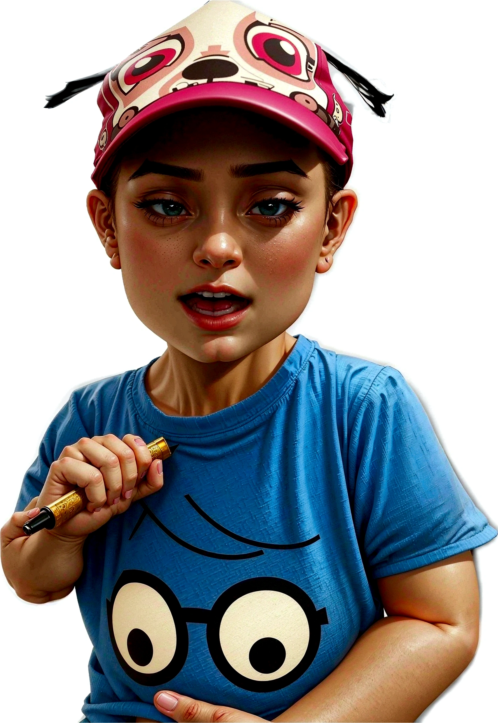 Convert to realistic comic style