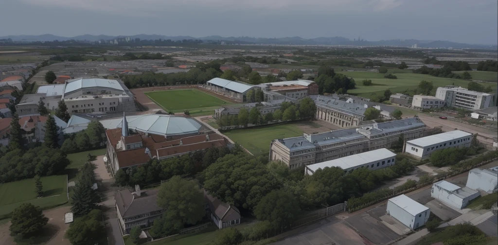 There is a large boarding school and it is also a reformatory.