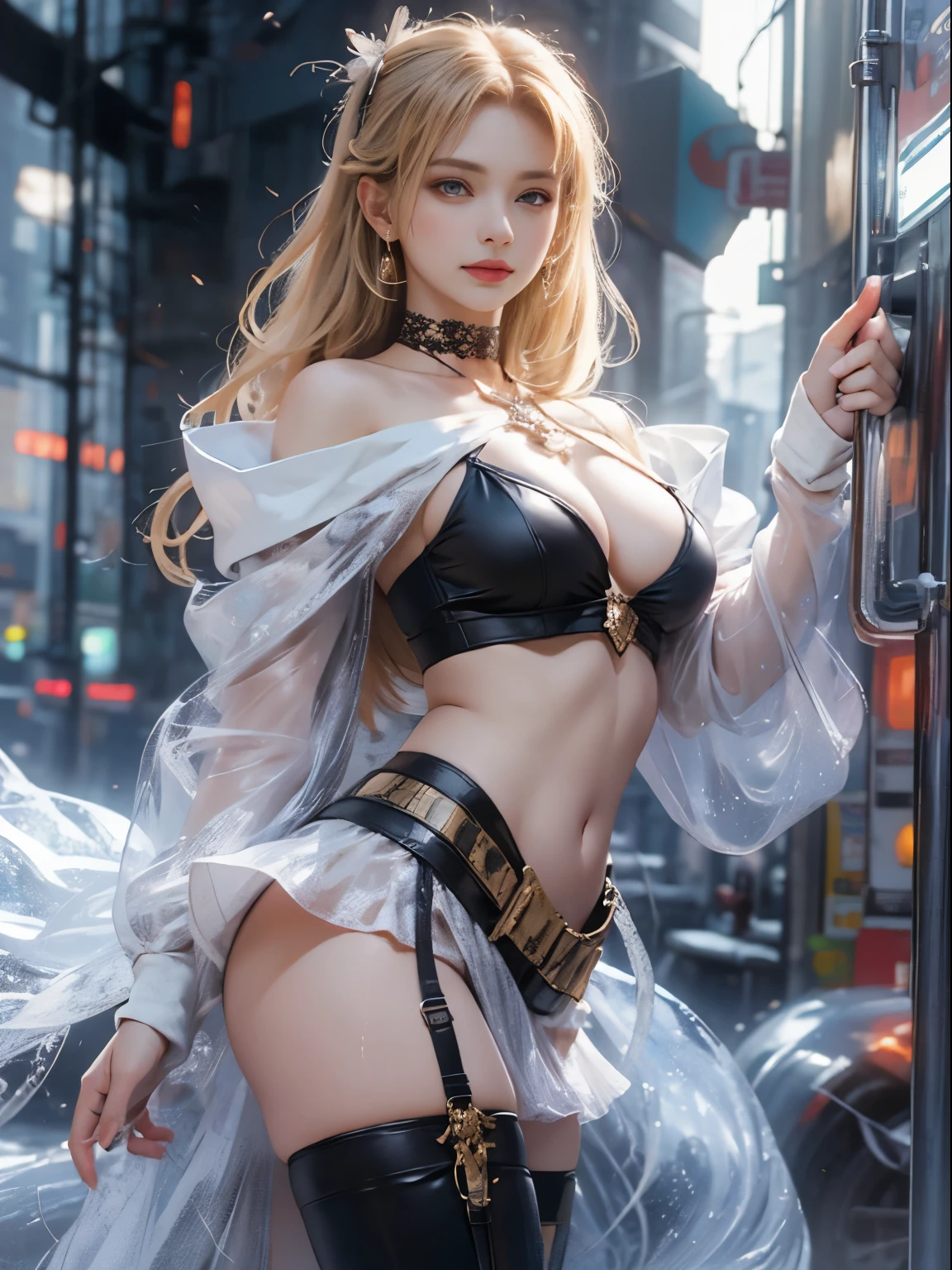 (8k extremely detaileded CG unit wallpaper),(Highest quality),(Best illustrations),(Best Shadow), (detailed: 1.4), 。.。.。.。.。.。.。.3d, んdebtdebt(High Dynamic Range), Light Tracing, NVIDIA, Super Resolution, Scattered beneath the surface, PBR Textures, Post-processing, Anisotropy debtiltering, Depth of written boundary, Maximum sharpness and acutance, Multilayer Texture, Albedo and Specular Maps, Surface Shading, Accurate simulation of light-matter interactions, Perfect balance, Octane Rendering, Two-tone lighting, wide aperture , Low ISO,White balance,Rule of Thirds,8K RAW,intricate-detailed, Delicate pattern, Deep Shadow, masterpiece, real, Roughness, Surreal, Photographed with Canon EOS R5, 50mm lens, debt/2.8, Sharp debtocus, Smoothing, Roughness, Real Life, Photorealistic, Cinematography, 8K Ultra HD,In the flower field,Blue debtlower Girl,1 Girl,solo,Europe,Beautiful Bride,Light Smile,Highly detaileded blonde hair,Mature Woman,Sky Blue Gossamer Veil,Sky blue light cloak,Sky blue gossamer coat,Sky blue thin skirt,Sky blue lace underwear,Sky Blue Lace,Sky Blue Gossamer Gloves,choker,Earrings,gem,Small items,Headdress,Hand decoration,Leg decoration,High heels,Huge breasts,Large Breasts,Big Breasts,Burst chest,Big Breasts,Ample breasts,Expose your breasts,Exposed breasts,Tight waist,Naked butt,Big butt,Bare Belly,Belly button,Wet,Wet body,Sweaty body,Shiny skin,