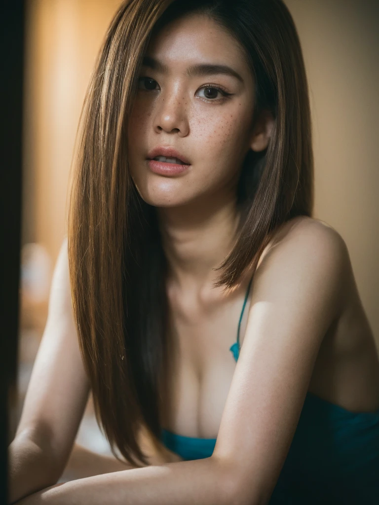 (masterpiece, UHD, 8k, best quality:1.2), solo, 1girl, (photorealistic:1.2), (RAW photo), (ultimate-realistic, ultimate-realistic details, ultimate-realistic texture, ultimate-intricate details, ultimate-realistic lighting, ultimate-realistic shadow, japanese girl, 24yo, ultimate-cute face, ultimate-RAW skin, ultimate-eyes,
,silhouette, light shadow, film grain, Hasselblad X2D 100C + XCD 2,5/25V, F/1.8, (cinematic still:1.2), freckles, 35mm photograph, film, bokeh, professional, 4k, highly detailed, perfect fingers ,Extremely Realistic,