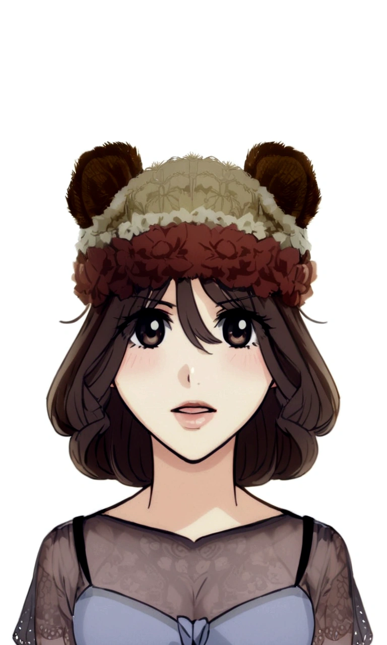 Beautiful girl anime