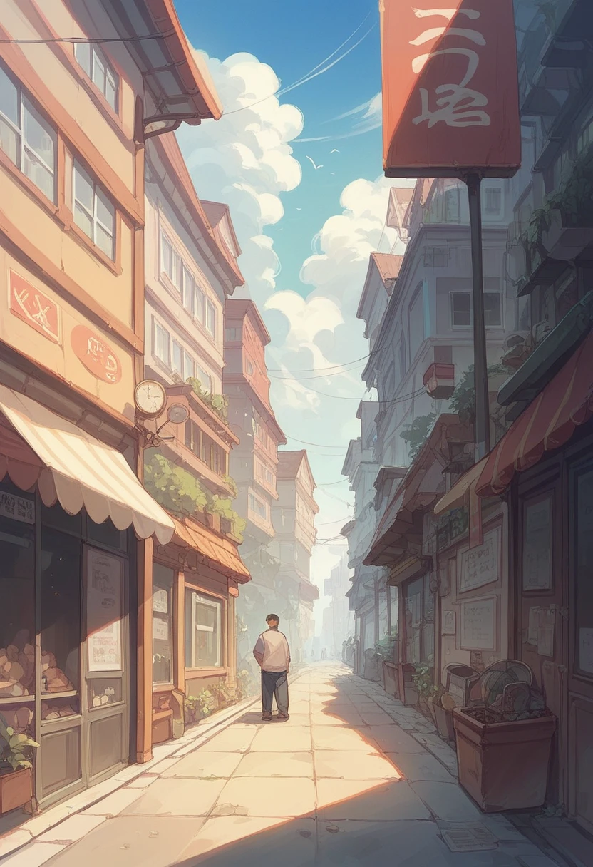 There is a street with many buildings and clocks., Kano Tan'yu album cover, Unsplash, ukiyo-e, Japanese cities at night, Japan Deeper Journey Exploration, edo japan, Japan Streets, Japan at Night, Japanese Street, Japanese cities, Beasts, in a Japanese Street at night