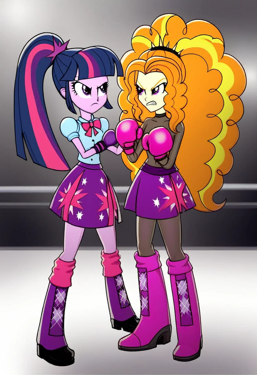 Eqg Twilight sparkle bodystocking boxing adagio . Angry