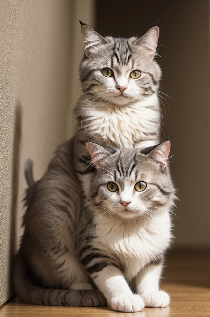 fluffy cat
