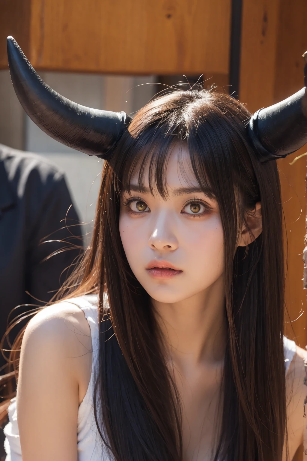 Demon-like horns、Suspicious world