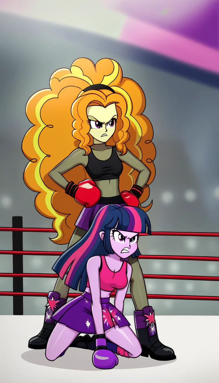 Eqg Twilight sparkle bodystocking boxing adagio . Angry