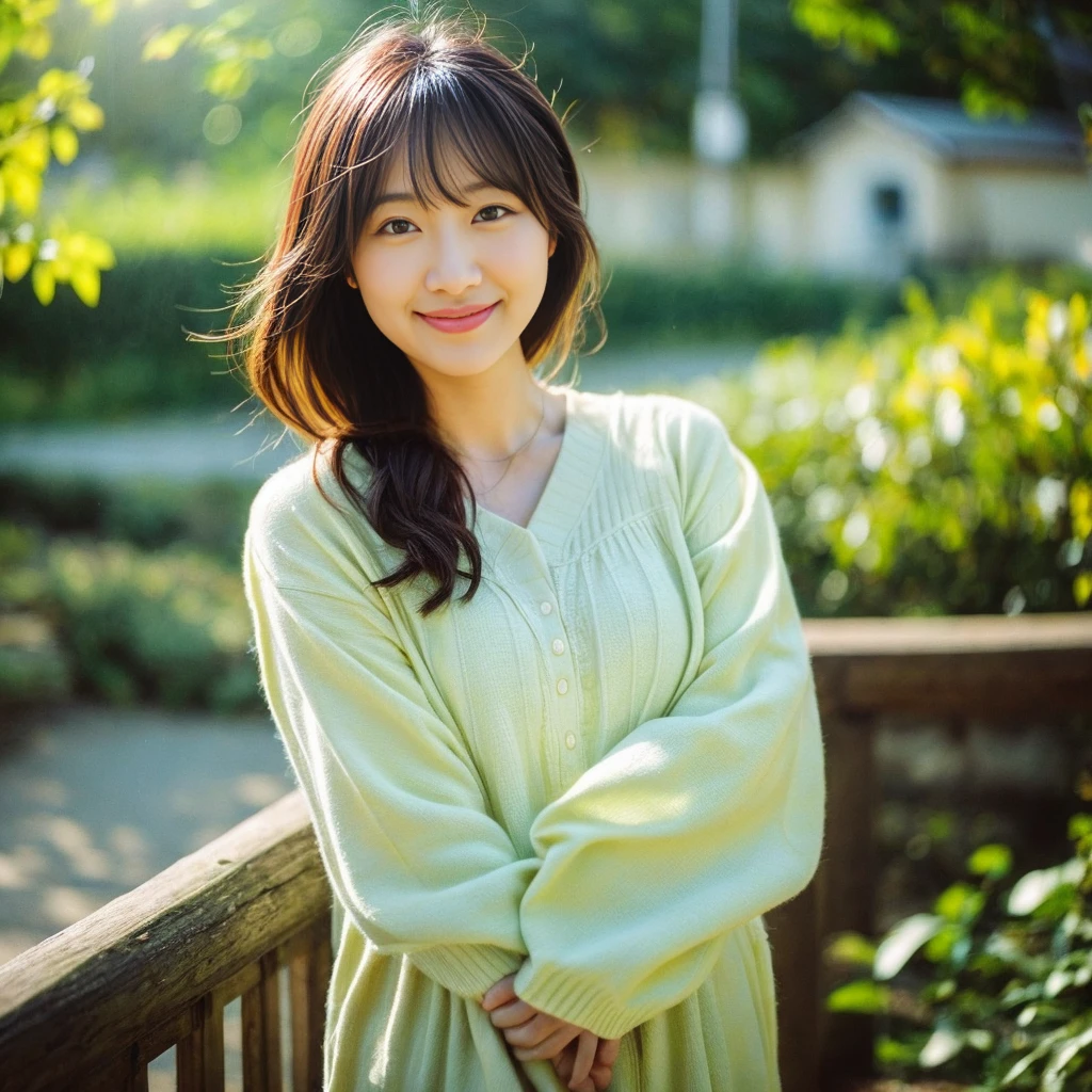Design a CD cover in a warm illustration style。hope、Kindness、Try to evoke feelings of transformative power。The setting is a small village surrounded by nature.、A simple and charming house々are lined up。In the center is、光とhopeを象徴する笑顔の少女が立っています。Her smile is、lyrics「Her smile could light the darkest night」To symbolize、It would be nice if it was depicted as a gentle light illuminating the darkness of the night.。
It depicts her interacting with the characters in the village.、For example, an old man who found solace、森の中でhopeを見出す少女、Include scenes such as young people being pulled back from despair.。Each scene is、lyricsのテーマである癒しとKindnessの力を反映してください。Soft yellow、orange、Use warm colors such as gentle greens.、Emphasize feelings of warmth and affection。
。 High resolution, masterpiece, Highest quality, Intricate details, Very detailed, Clear focus, Delicate skin, practical skin texture, texture, Delicate eyes, Professional, 4K, Shot with Canon, 85mm, Shallow and deep, Kodak Vision Color, Exactly, Very detailed, photograph_\(Extremist\), photographpractical, practical, Post-processing, Maximum details, Roughness, Real Life, Extremist practical, Photorealism, photographgraphy, 8K Ultra HD, photographgraphy