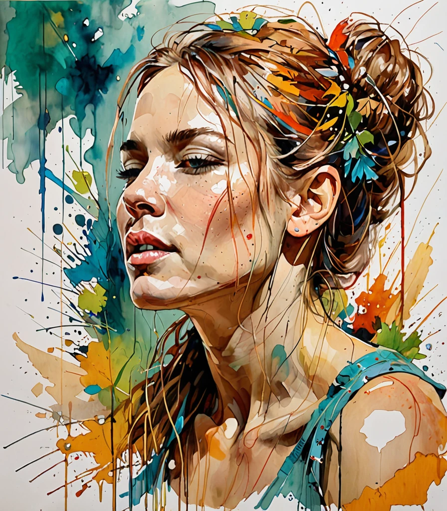impressionist painting concept art for Linguvera projects, The distinctive line work of Carne Griffiths and infused with the bold textures of Wadim Kashin, evokes the ethereal quality found in Carl Larsson's artwork, incorporating dynamic elements à la Sean Conory, rendered in soft pastels, elegant shapes that create a sense of drama through expert use of chiaroscuro, . loose brushwork, vibrant color, light and shadow play, captures feeling over form