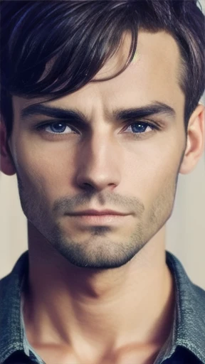 German man focus on faces.