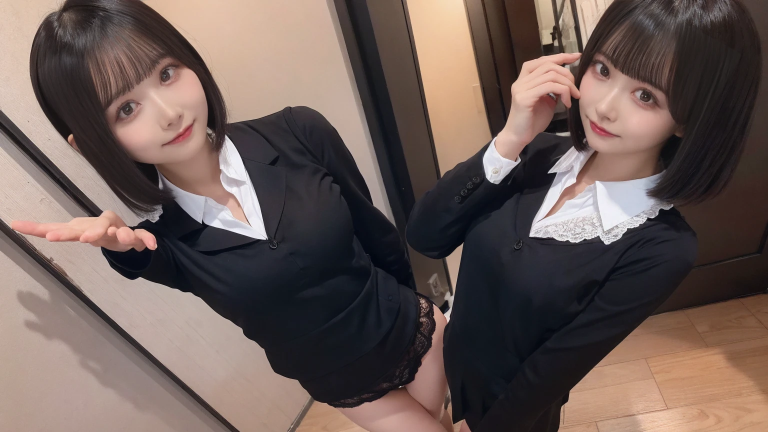 Ultra HD、8K,20th Generation、girl、bReast,,、Realistic 1.87、close range、bob-haiR、Large Breasts、bob-haiR、、smile,bob-haiR,,、bob-haiR,bob-haiR,side-angle,Full body portrait,、black pants skirt、pantyhose first round、、Small face、bob-haiR,、first round、bank,Gang,R,bob-haiR,first round、Large Breasts,、Show your pants、,pussy,pussy enlargement、bob-haiR、Show panties、Big Tits、valley、fRom-below-shot,bob-haiR,Show panties、blaack-langeRie,Realistic 1.87、Showing off lace panties,fRom-below-shot,Selfie,bob-haiR,open-legs,see-lace-panty,black-pantyhose、Buttoned shirt、Lace panties