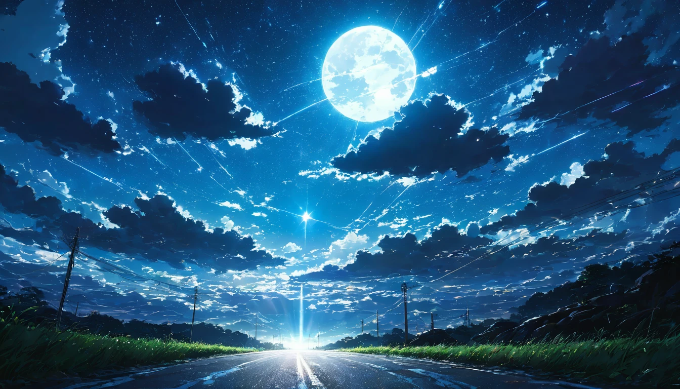 darkness, 暗darkness, Light, Ray, sky, Light line, God Secret的, god holy, hope, relief, road, future, cloud, Night Sky, Star, moon, silhouette, contrast, dramatic, Fantasy, Beauty, Sucked in, god々Shii, awe, God Secret,beautiful Anime Scenery, Landscape painting, Beautyデジタル絵画, andreas rocha, Beautyアートワークのイラスト, Wonderful Shii Wallpaper, Raymond Han, 背の高いBeauty絵画, Studio Greeble Makoto Shinkai, Beauty壁紙, Anime Scenery