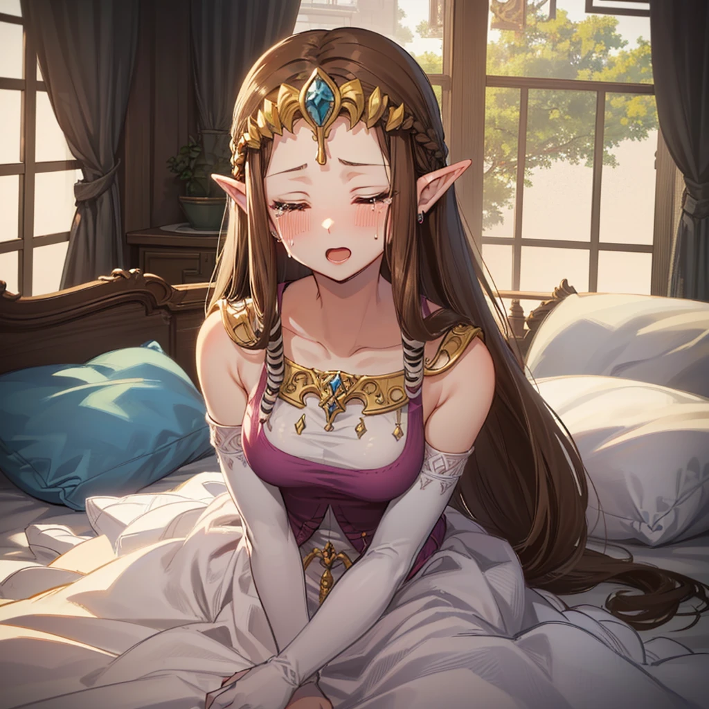 ,(()),((bottomless)),(((四つん這い)))),)),((Crying)),,((alone))Anime art style,masterpiece,(Highest quality), (Super detailed),(Very delicate and beautiful),(alone),( ),(((Close ~ eyes))),(((((Mature Woman,Queen))))),(d)),((crinoline)),,((Long Straight Hair),((Close your eyes)),((open mouth)),(((紫のブラウス))),)),((Dark brown hair)),Blushing,Princess Zelda, ((highest quality)), (Very detailed), ,(((Constraints))),beauty,Beautiful,Princess Zelda, twpr,)),
((in bed))nintendo, the legend of zelda