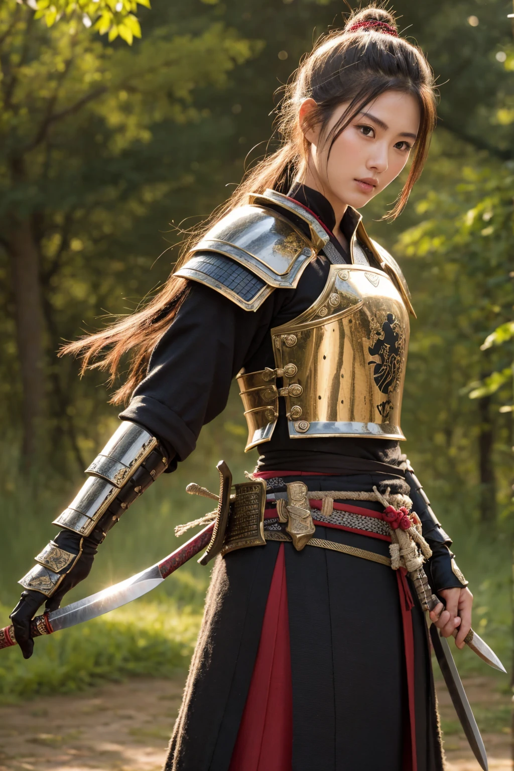 warrior、samurai、knife、armor、Sengoku Warlords、Beautiful woman、pocket