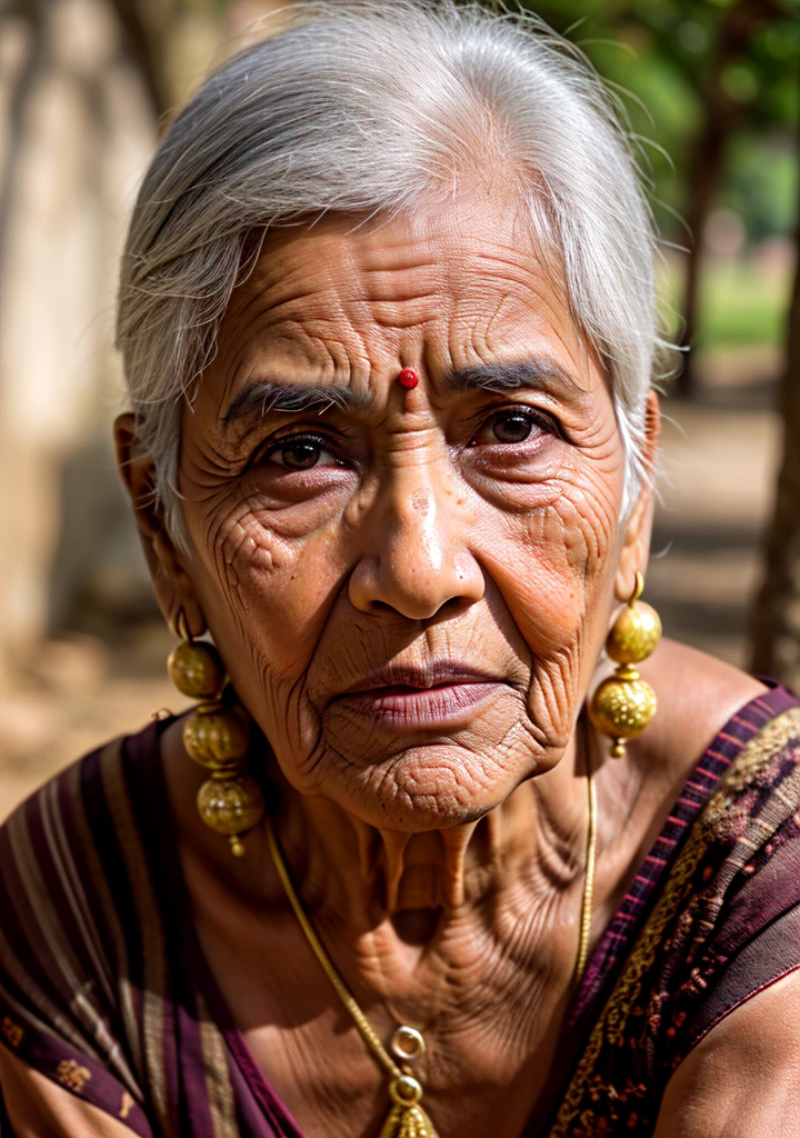 (realistic, perfect, photography) Indian Old peoples