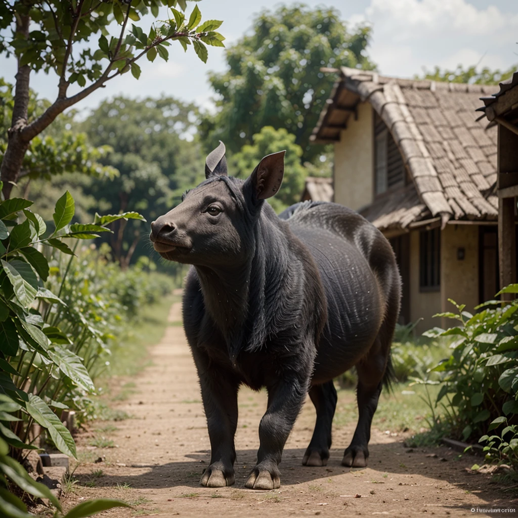There is nature，Environmental friendly，science and technology，animal，Plant elements，A little more beautiful, a little more complicated，The one in the picture is a Malayan tapir！
