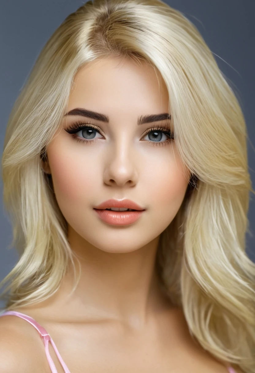 realstic girl blond