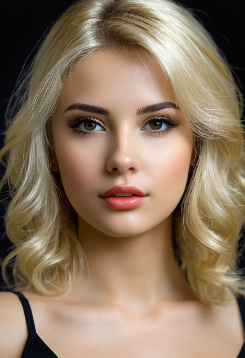 realstic girl blond