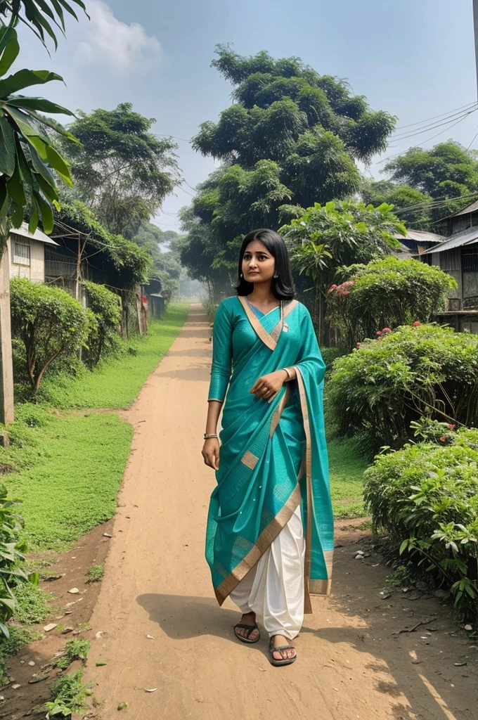 হাতে পায়ে গলায় শিকল পরা একটি ছেলে