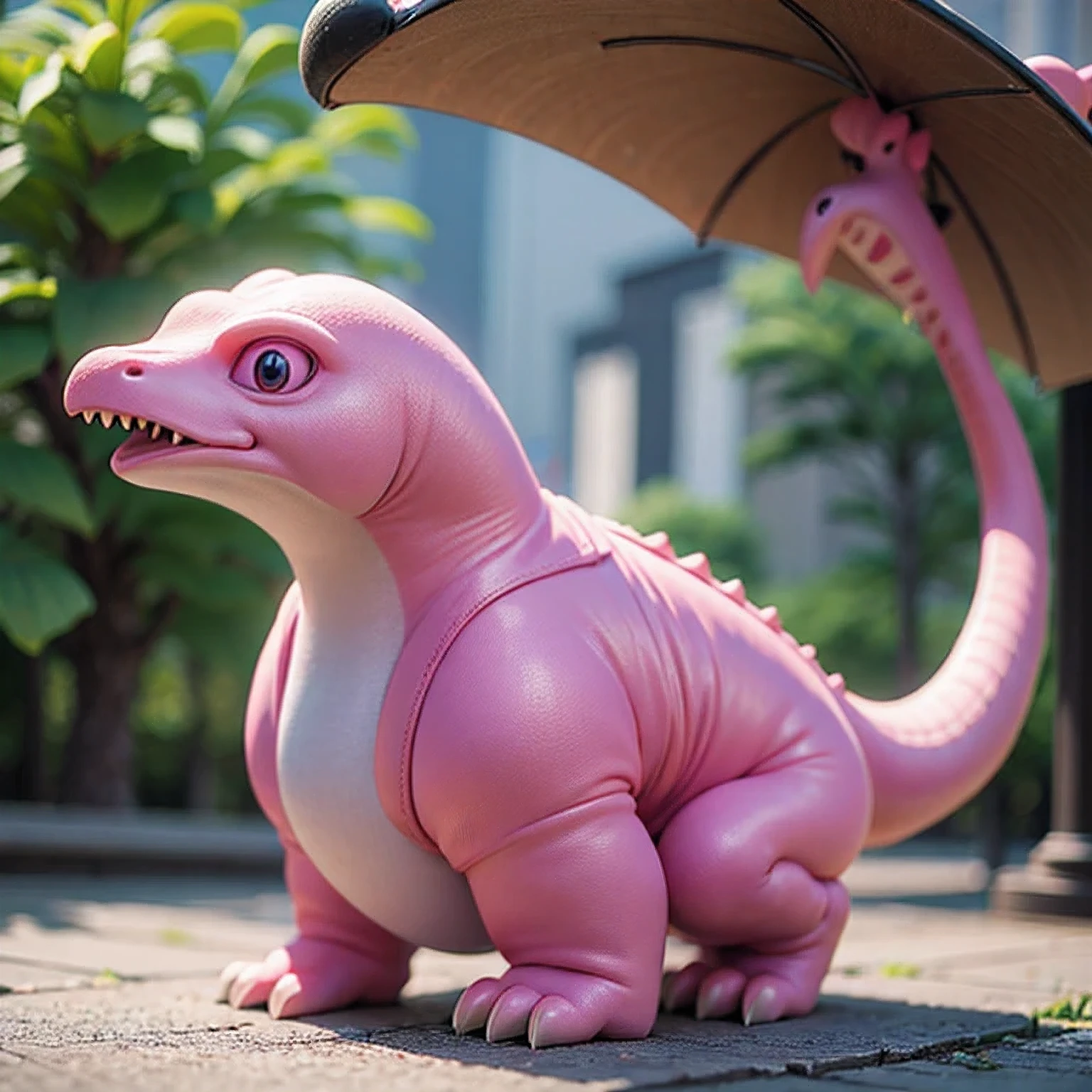 (((Pink Dinosaur)))