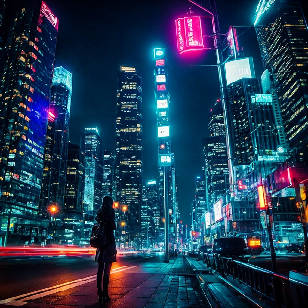 Reflecting themes of suspense and revenge、Design in a dark and mysterious illustration style。With the night view of the city in the background、Draw the main character in disguise。This protagonist is、A woman with a desire for revenge、He has sharp eyes and a calm expression.。Behind her、Lined with neon-lit skyscrapers、It exudes a city night atmosphere.。
The protagonist is stylishly dressed、It gives off the feeling of having a secret.。She had a smartphone in one hand、In the other hand, you can see a notebook with secret plans written on it.。Behind her、I could see the vague silhouettes of the two people she was aiming for.、showing that he is the target of her schemes.。
The background color is、To express the coldness of the city night、Deep blue or purple、And use neon pink and yellow colors.。The protagonist is placed in the center.、Create a design that captures the moment when she decides to put her plan into action.。
Provide visuals that epitomize a story of revenge and deception。This visual is、Make a deep impression on the listener、
。 High resolution, masterpiece, Highest quality, Intricate details, Very detailed, Clear focus, Delicate skin, practical skin texture, texture, Delicate eyes, Professional, 4K, Shot with Canon, 85mm, Shallow and deep, Kodak Vision Color, Exactly, Very detailed, photograph_\(Extremist\), photographpractical, practical, Post-processing, Maximum details, Roughness, Real Life, Extremist practical, Photorealism, photographgraphy, 8K Ultra HD, photographgraphy