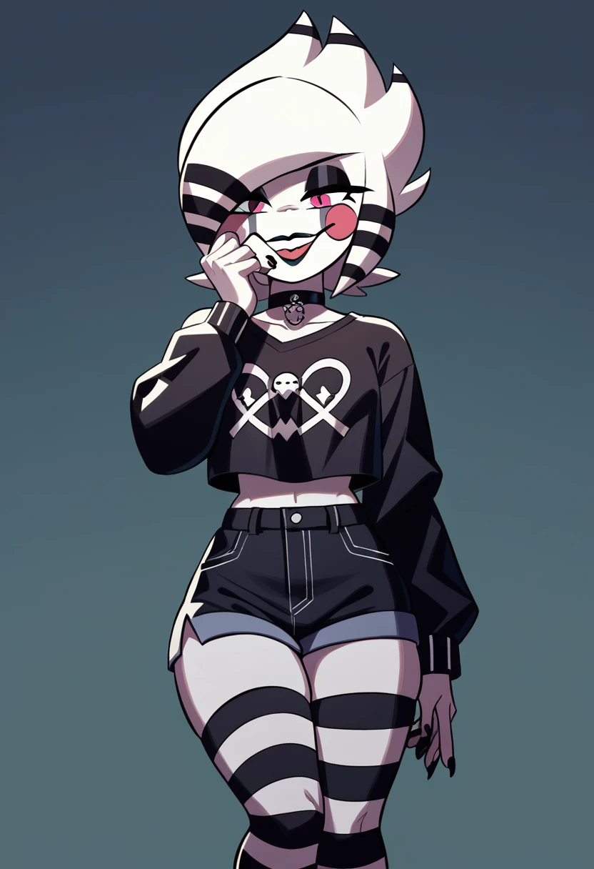 Marie fnia goth dressed in mayo cute photo 4k