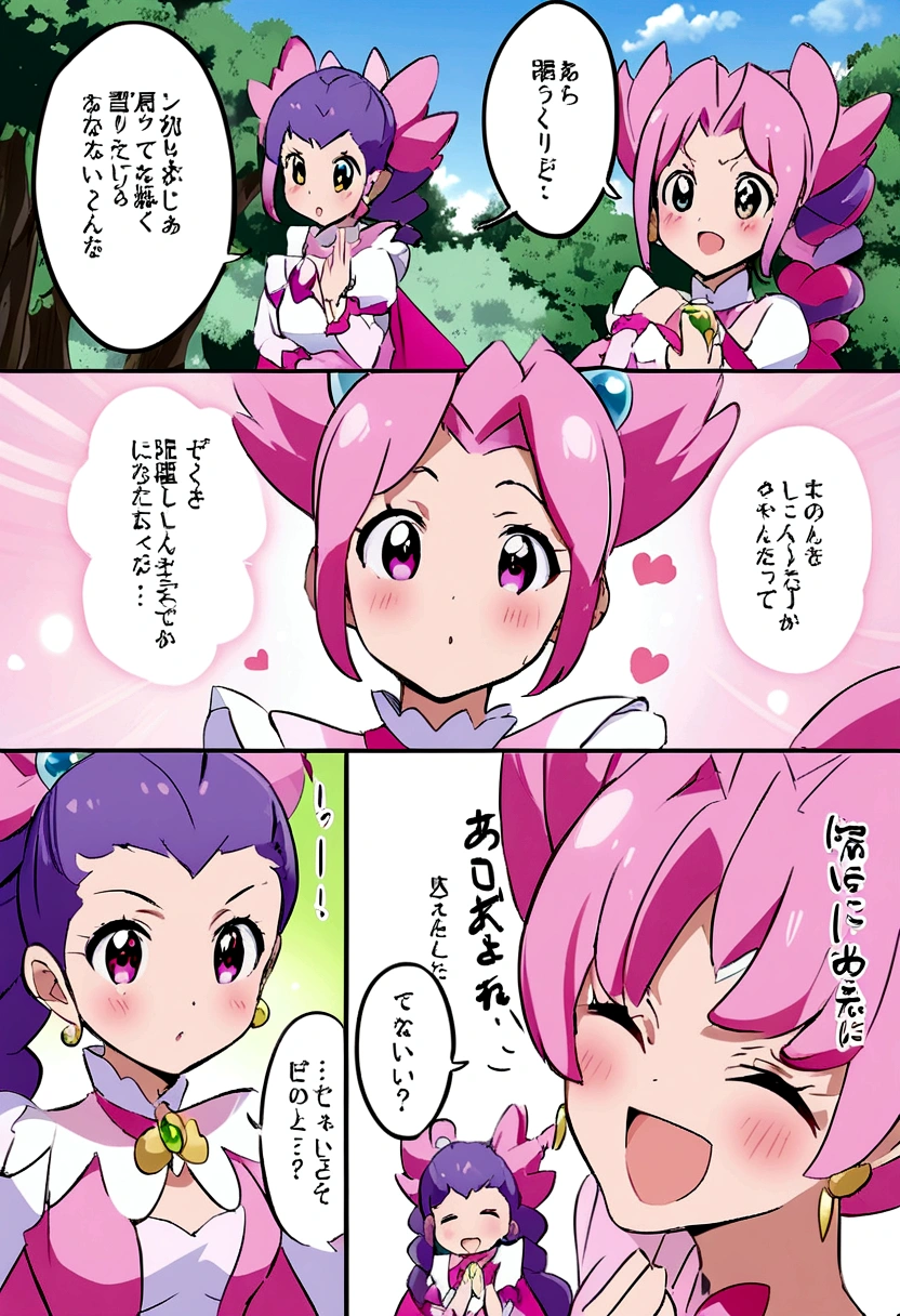 Precure Group Comic Transformation