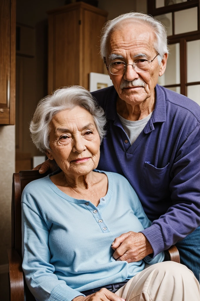 Older grandpa love older grandma
