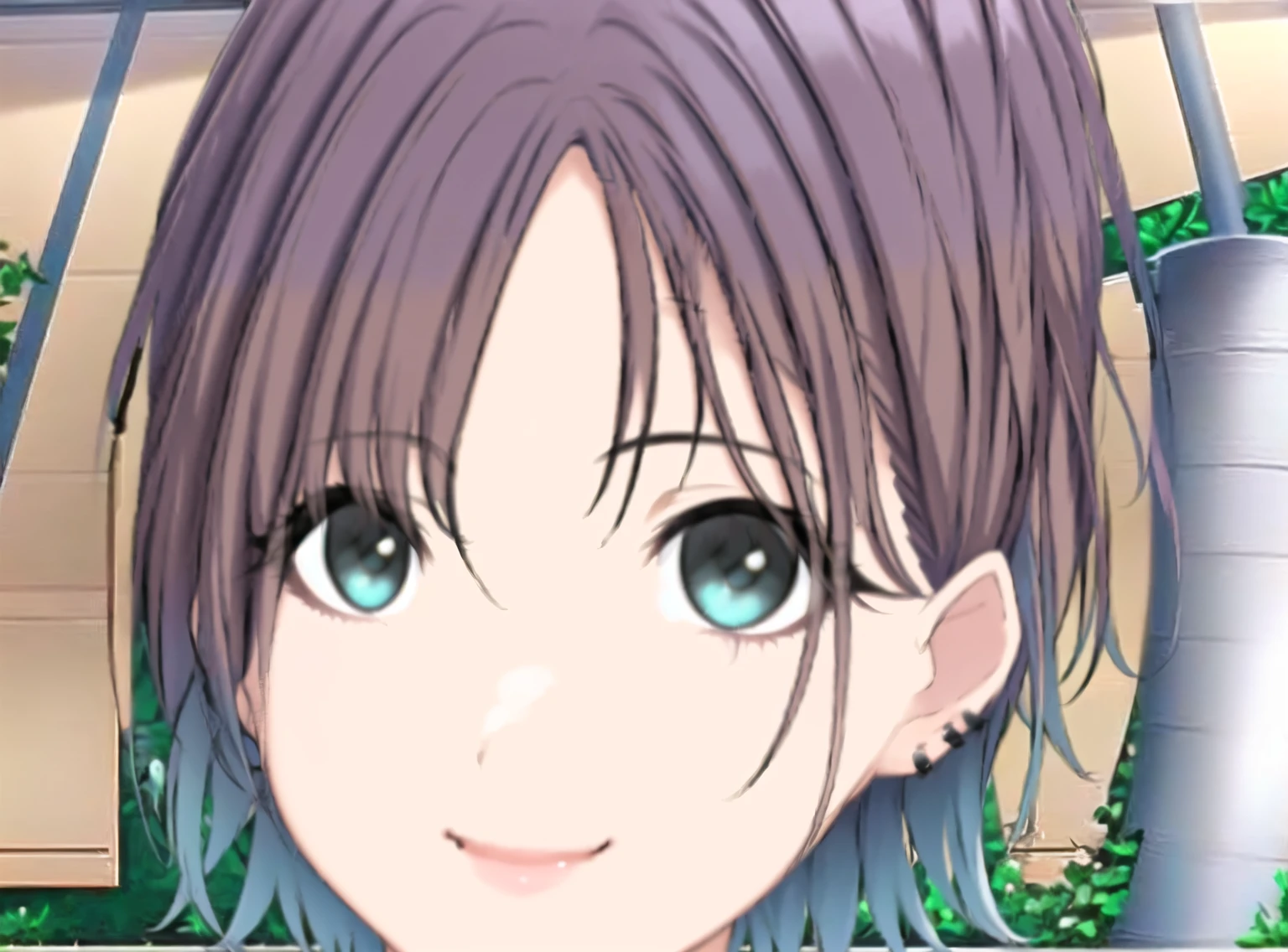 Swimwear、Show off your breasts、smile