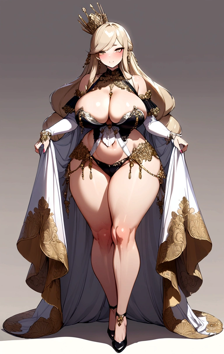 Big bimbo lady