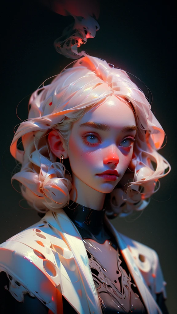 (masterpiece, top quality, best quality, official art, beautiful and aesthetic:1.2), (1girl), extreme detailed,(fractal art:1.3),colorful,highest detailed chiaroscuro technique on illustration of an elegant oldies , wet hair, vintage, eerie, matte painting, by Hannah Dale, by Harumi Hironaka, extremely soft colors, vibrant, highly detailed, digital illustrations , high contrast, dramatic, refined, tonal, emotional expression, golden ratio
