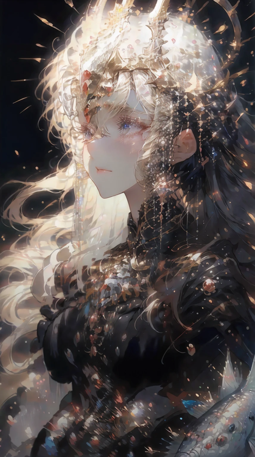 18 years old beautiful girl, big eyes, Large Breasts, tiny and cute, 8K, Top quality, (Very detailed head: 1.0), (Very detailed face: 1.0), (Very detailed head发: 1.0), Maid uniform, Highly detailed official artwork, Anime cute art style, Clean and detailed anime art, Smile, blond, Long smooth hair