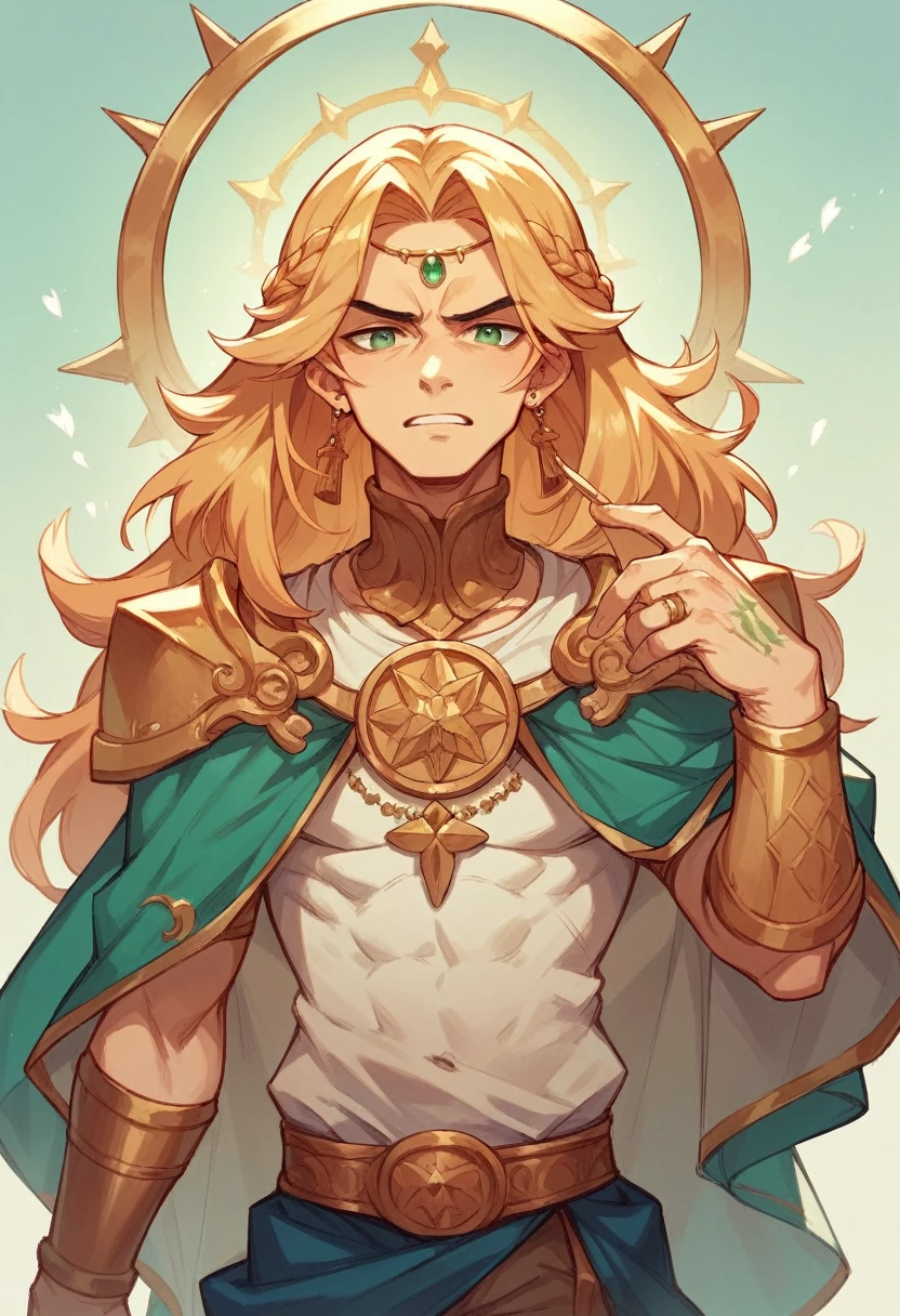 Stan cheers for the goddess Demeter.