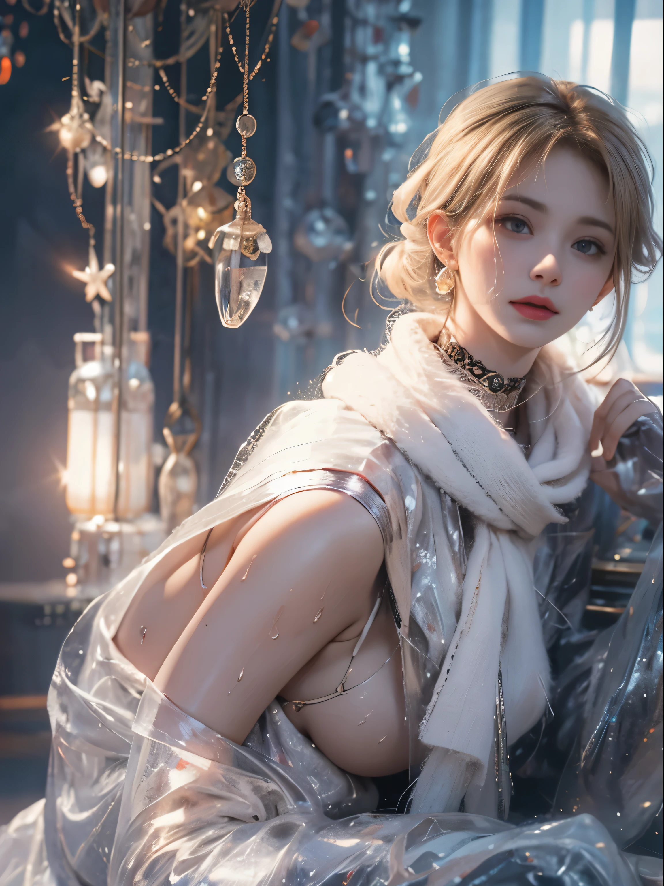 (8k extremely detaileded CG unit wallpaper),(Highest quality),(Best illustrations),(Best Shadow), (detailed: 1.4), 。.。.。.。.。.。.。.3d, んdebtdebt(High Dynamic Range), Light Tracing, NVIDIA, Super Resolution, Scattered beneath the surface, PBR Textures, Post-processing, Anisotropy debtiltering, Depth of written boundary, Maximum sharpness and acutance, Multilayer Texture, Albedo and Specular Maps, Surface Shading, Accurate simulation of light-matter interactions, Perfect balance, Octane Rendering, Two-tone lighting, wide aperture , Low ISO,White balance,Rule of Thirds,8K RAW,intricate-detailed, Delicate pattern, Deep Shadow, masterpiece, real, Roughness, Surreal, Photographed with Canon EOS R5, 50mm lens, debt/2.8, Sharp debtocus, Smoothing, Roughness, Real Life, Photorealistic, Cinematography, 8K Ultra HD,In the flower field,Blue debtlower Girl,1 Girl,solo,Europe,Beautiful Bride,Light Smile,Highly detaileded blonde hair,Mature Woman,Sky Blue Gossamer Veil,Sky blue light cloak,Sky blue gossamer coat,Sky blue thin skirt,Sky blue lace underwear,Sky Blue Lace,Sky Blue Gossamer Gloves,choker,Earrings,gem,Small items,Headdress,Hand decoration,Leg decoration,High heels,Huge breasts,Large Breasts,Big Breasts,Burst chest,Big Breasts,Ample breasts,Expose your breasts,Exposed breasts,Tight waist,Naked butt,Big butt,Bare Belly,Belly button,Wet,Wet body,Sweaty body,Shiny skin,