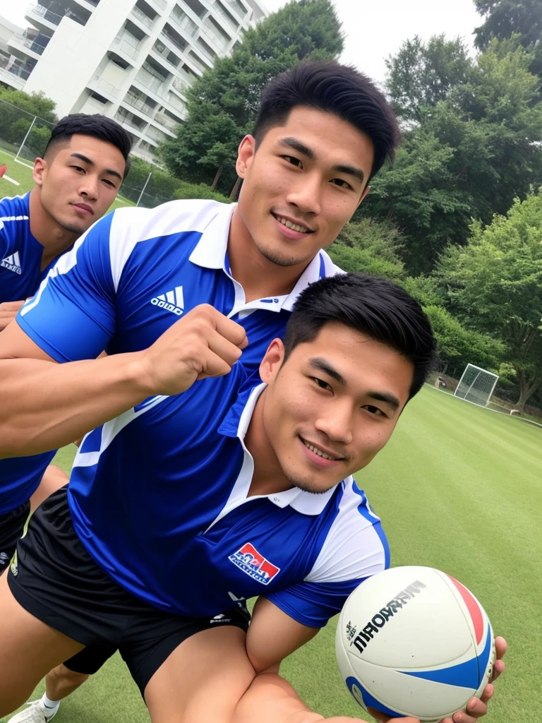 Gay Korean star, handsome, muscular, white And a gay man with big muscles and a good figure, white skin, pink nipples, stood and embraced naked having sex. I saw a big, long cock. Standing and hugging each other, licking each other's breasts, sucking cock, sweating, cum smeared on their faces. The picture is sharp and realistic. The details are clear: the swimming pool inserts the cock into the ass.