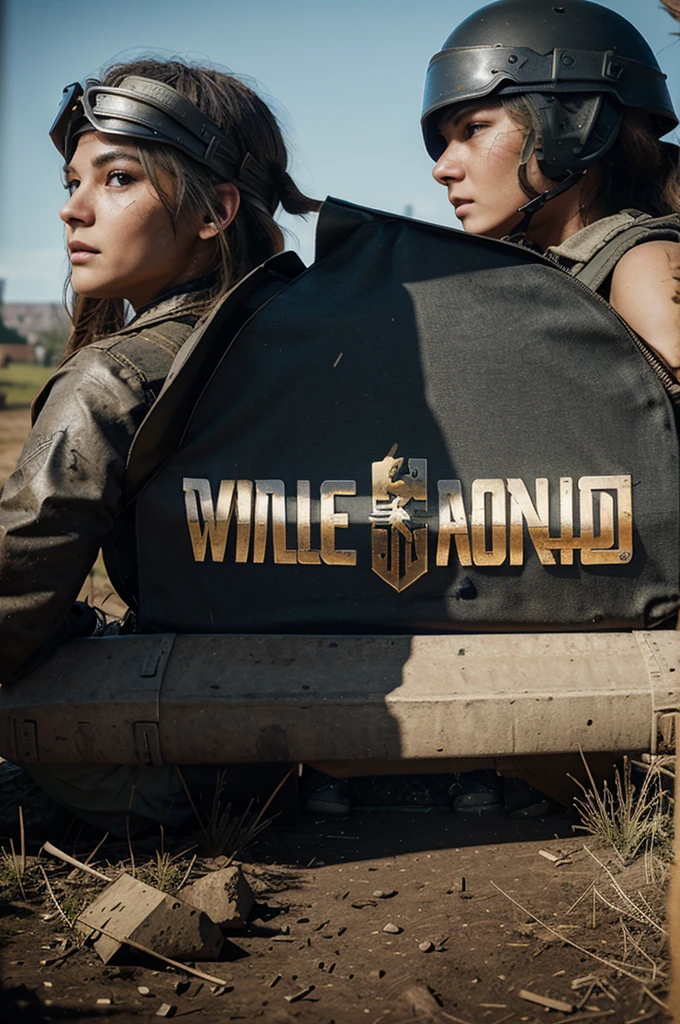 logo game PUBG, in the middle it says (VALKYRIE squad)