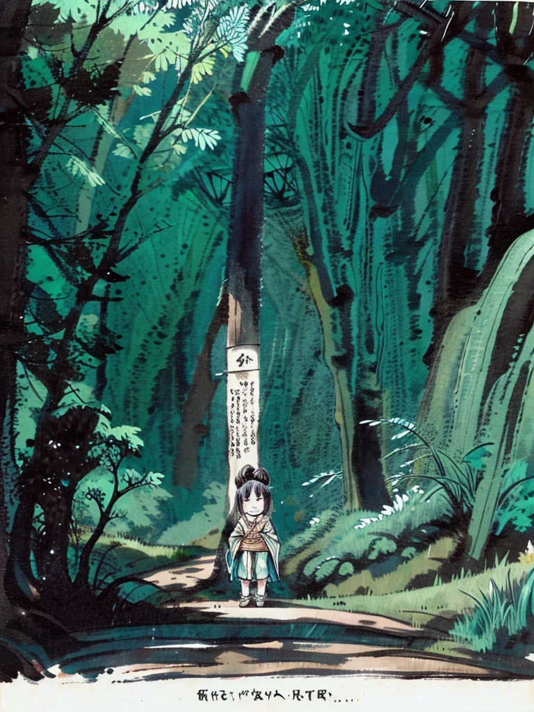 in the forest shrine child