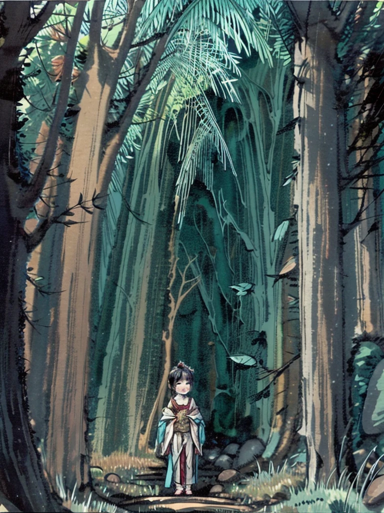 in the forest shrine child