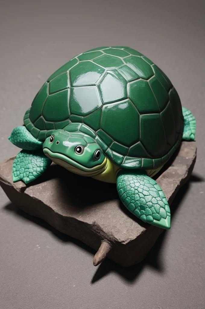 Turtle made from plastic